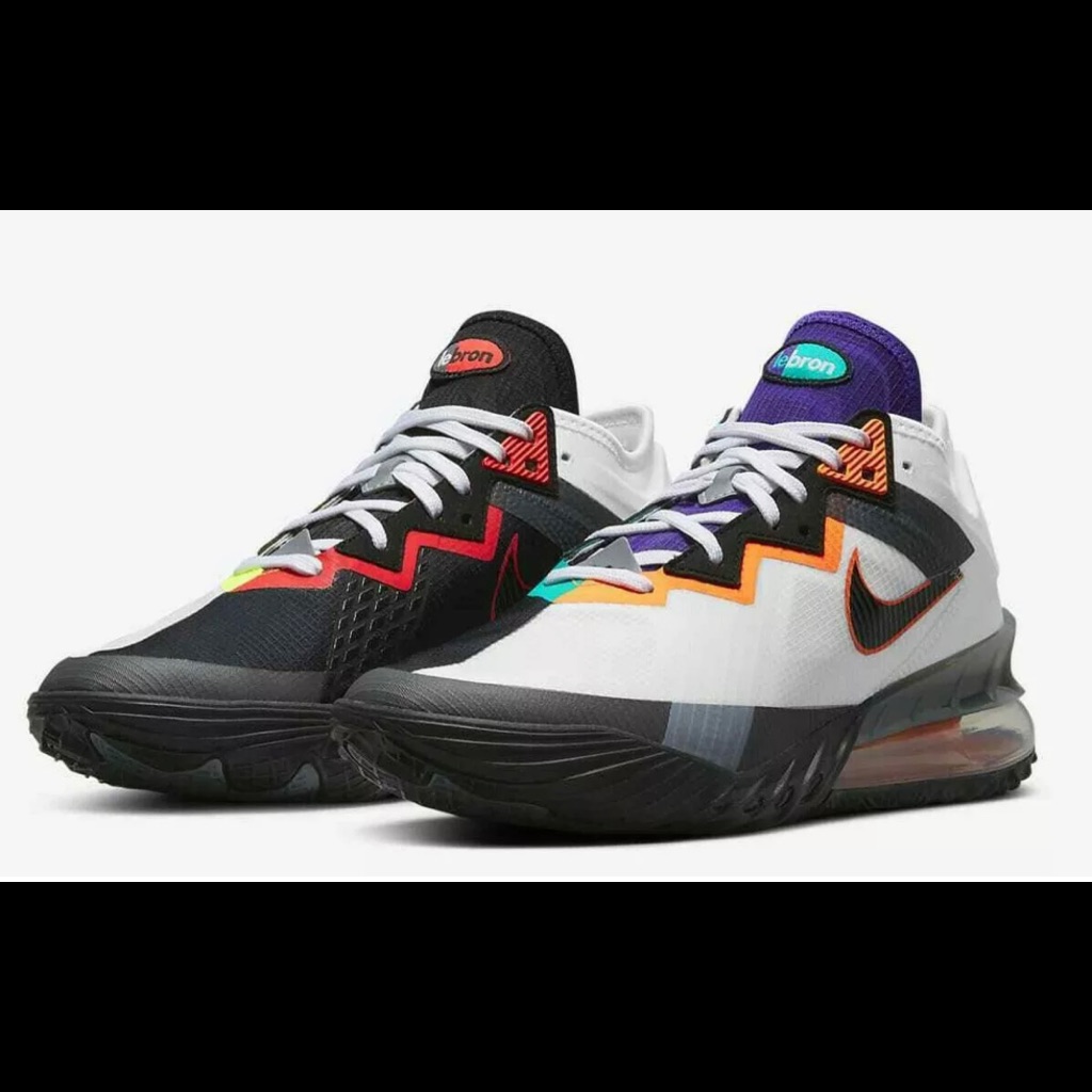Nike Lebron James 18 Low Greedy White Green Cv7562